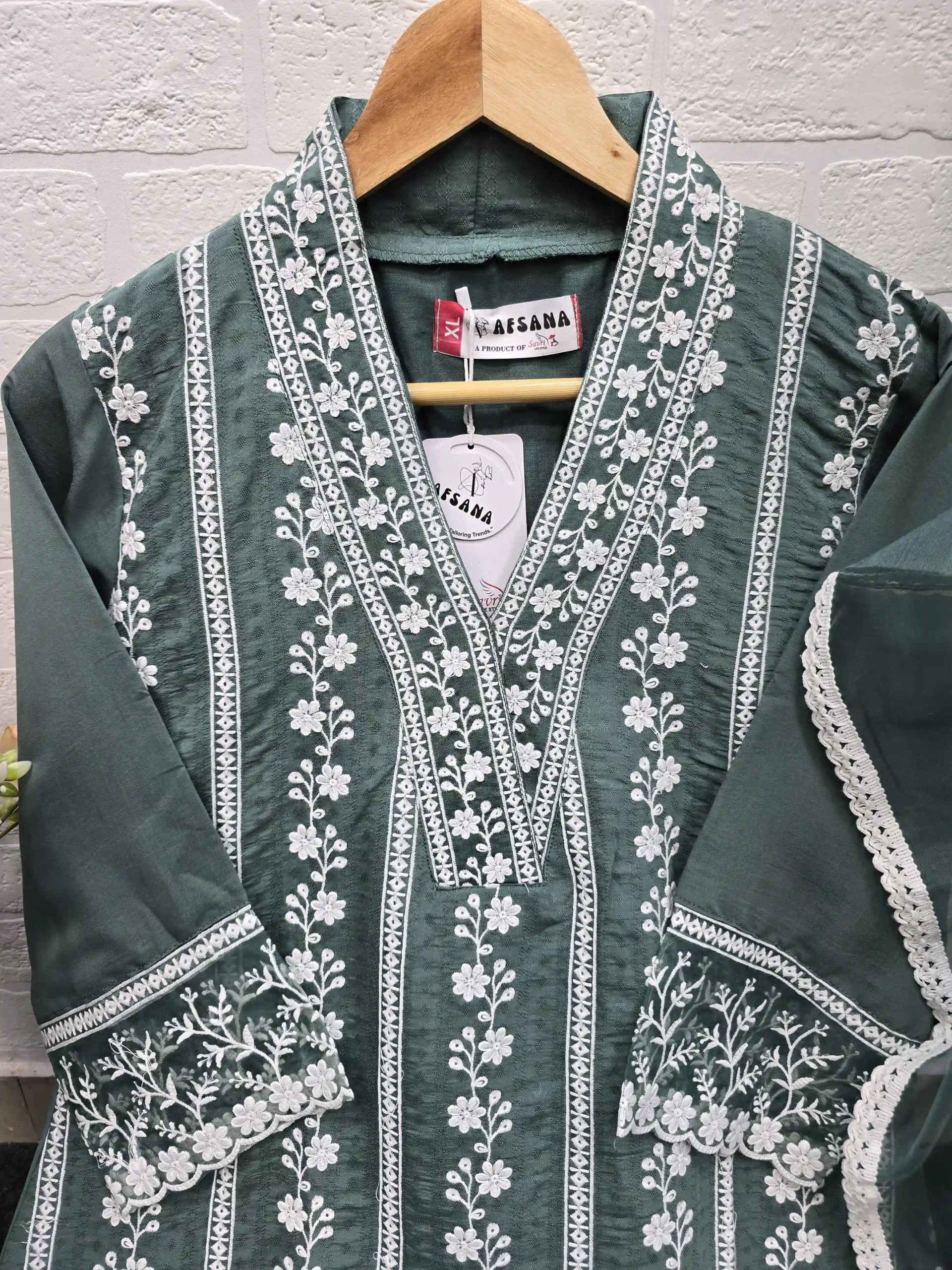 Vardan Ethnic Sringar Roman Butti Wholesale Readymade Salwar Suit Catalog — Wholesale Readymade Suit, MPA wholesale from Surat — view 4